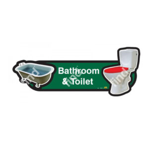 Bathroom & Toilet Sign