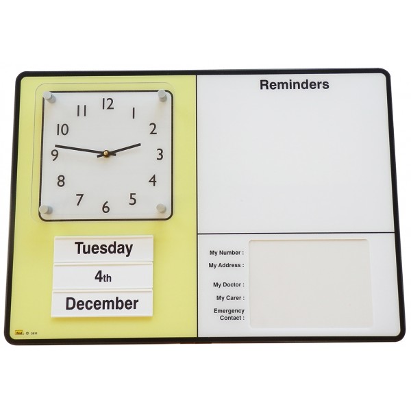 Personal Orientation Board with Insert
