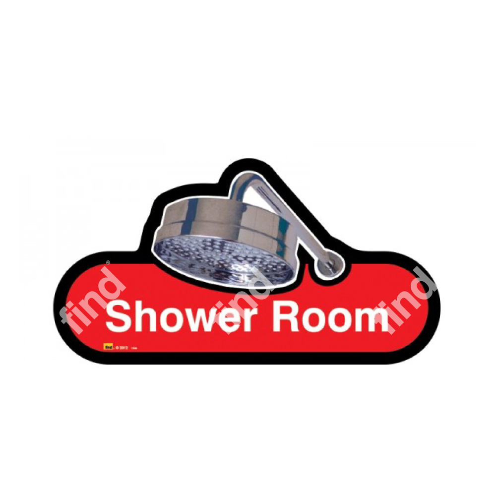 Shower Room Sign